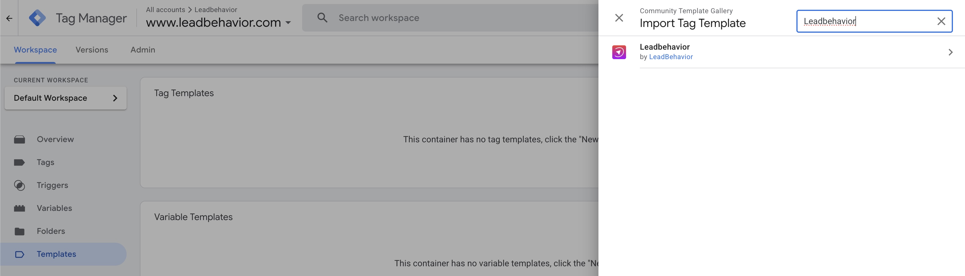 Leadbehavior HubSpot Installation